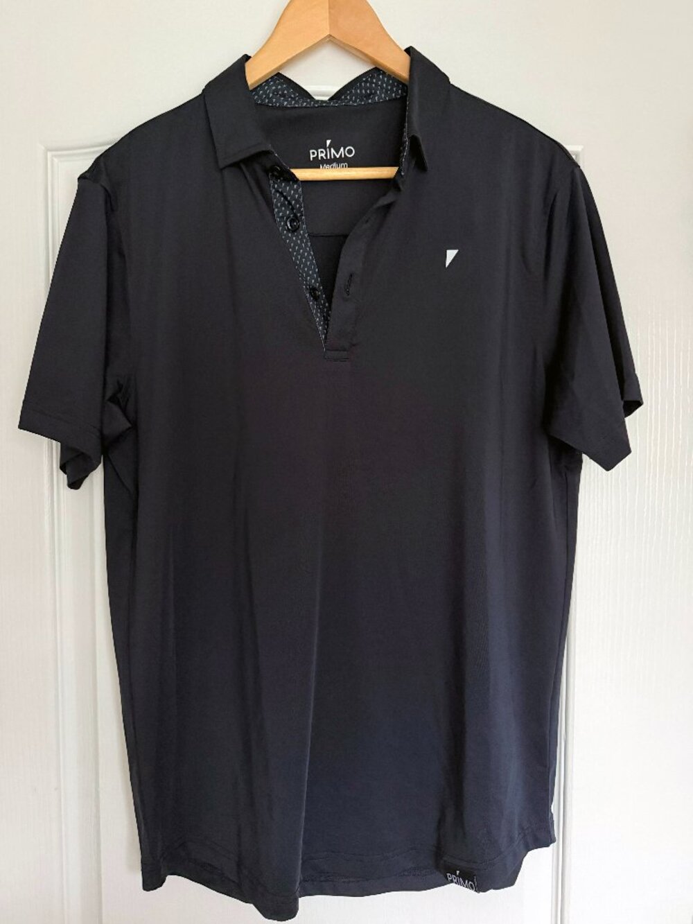 Primo Golf Navy Short-Sleeve Polo Shirt – Men’s M